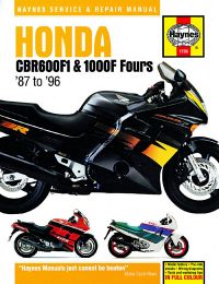 Haynes bog HONDA CBR600F CBR1000F 87-96