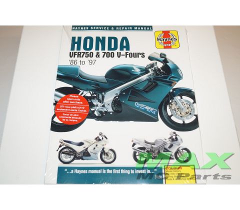 Haynes bog HONDA VFR750 VRF700 86-97