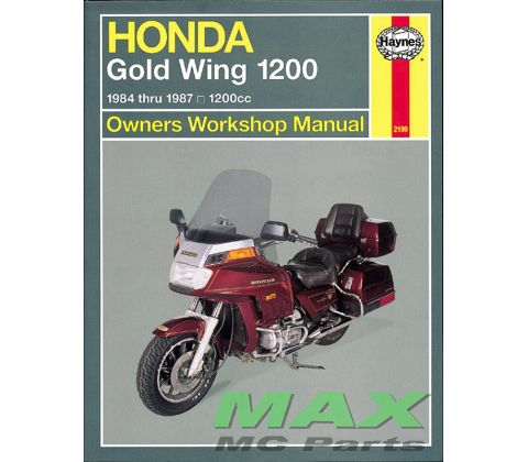 Haynes bog HONDA GL1200 GOLDWING 84-87