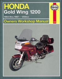 Haynes bog HONDA GL1200 GOLDWING 84-87