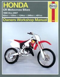 Haynes bog HONDA CR80 CR125 CR250 CR500