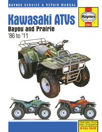 Haynes bog KAWASAKI KLF220 KL250 KLF350
