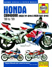 Haynes bog HONDA CBR400RR 88-99