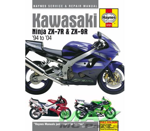 Haynes bog KAWASAKI ZX7R ZX9R NINJA
