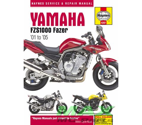Haynes bog YAMAHA FZS1000 FAZER 01-05