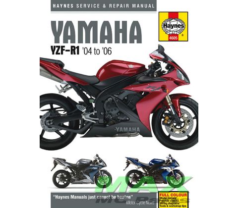 Haynes bog YAMAHA YZF-R1  04-06