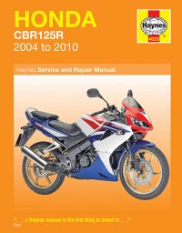 Haynes bog HONDA CBR125R 04-10
