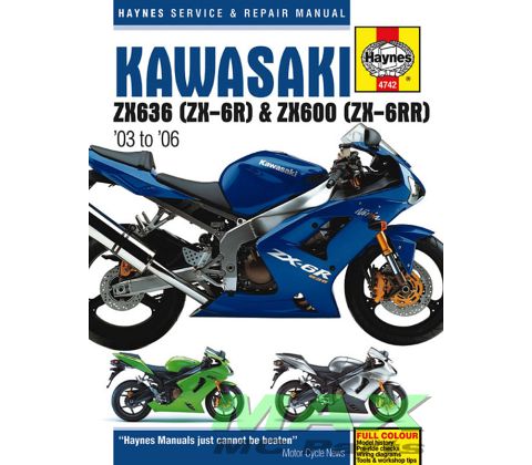 Haynes bog KAWASAKI ZX-6R ZX636 03-06