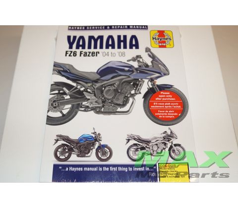 Haynes bog YAMAHA FZ-6 FAZER  04-08
