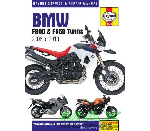 Haynes bog BMW F650 F800 TWIN 06-10