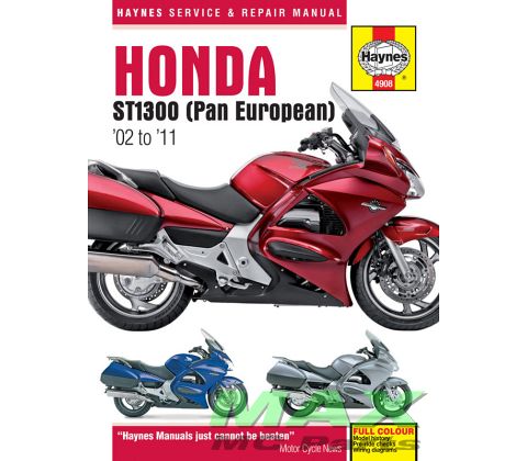 Haynes bog HONDA ST1300 PAN EURO 02-11