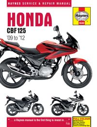 Haynes bog HONDA CBF125  09-12