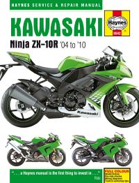 Haynes bog KAWASAKI NINJA ZX10R 01-10