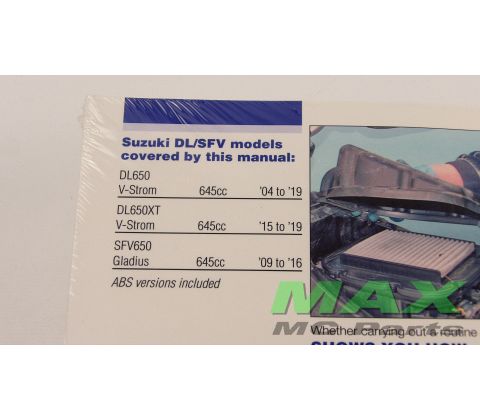 Haynes bog SUZUK DL650 SFV650