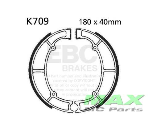 EBC Brake shoe set K709