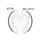 EBC Brake shoe set K719 KAWASAKI MULE