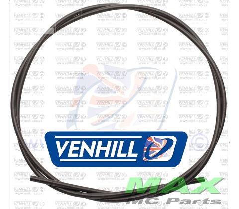 YDERKABEL M/TEFLON SORT 200CM 5MM-1,2MM