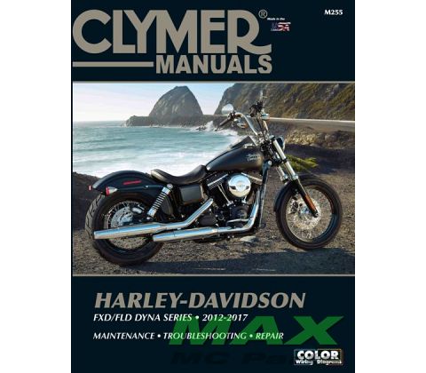 Clymer HD DYNA FXD *ALL* 12-17*NYHED*