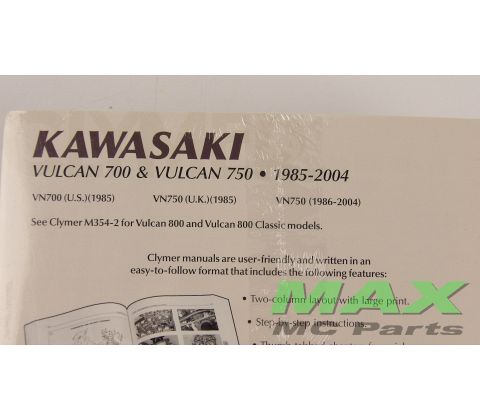 Clymer KAWASAKI VN 700 VN750 VULCAN