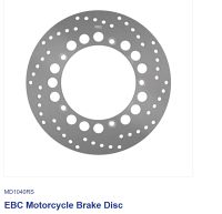 EBC HPSR DISC*FRONT* MD1040RS - RH