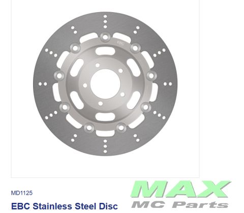 EBC Pro-Floating*LH/RH*FRONT*MD1125 VENT
