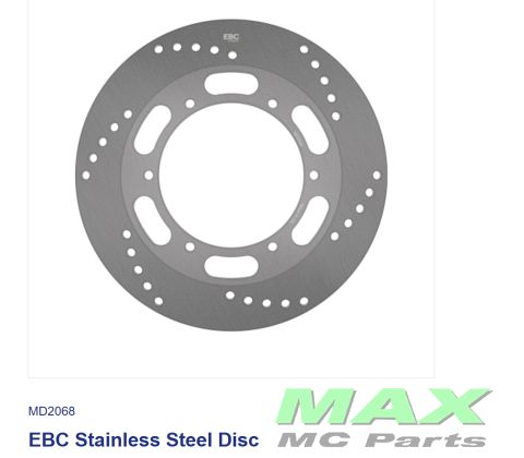 EBC HPSR DISC *FRONT/REAR* MD2068
