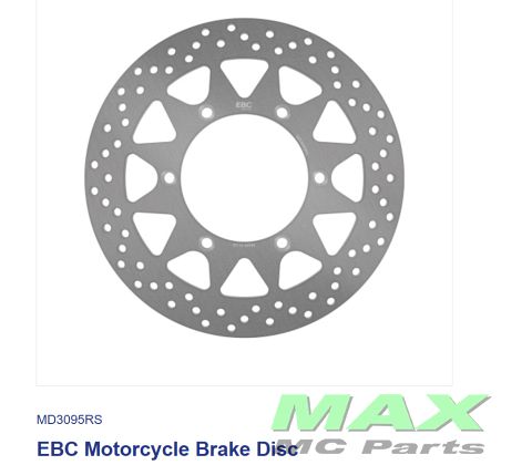 EBC HPSR DISC *FRONT* INTRUDER