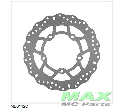 EBC Stainless Steel Contoured FRONT DL25