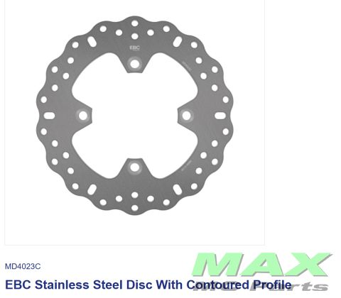EBC SOLID *REAR* MD4023C CONTOURE