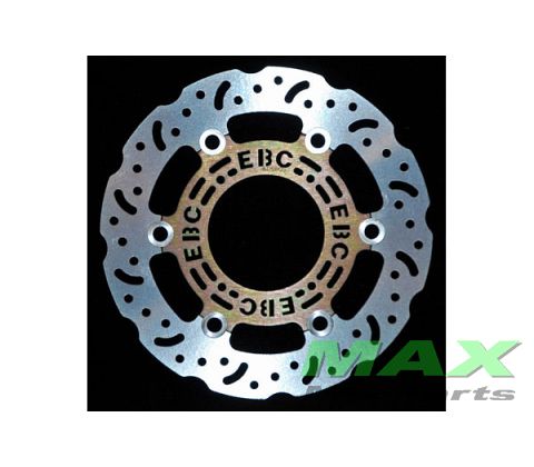 MX Oversize rotor with bracket 250mm dia