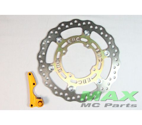 MX Oversize Contour rotor with bracket 2