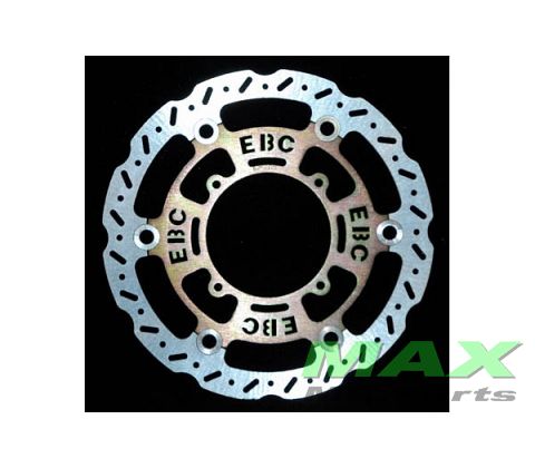 MX Oversize rotor with bracket 250mm dia