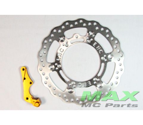 MX Oversize Contour rotor with bracket 2