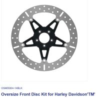 EBC DISC KIT OVERSIZE HARLEY DAVIDSON