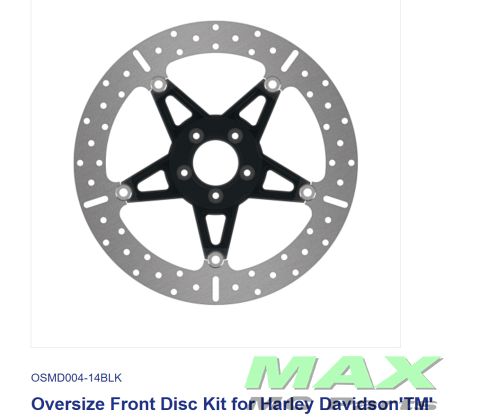EBC DISC KIT OVERSIZE HARLEY DAVIDSON