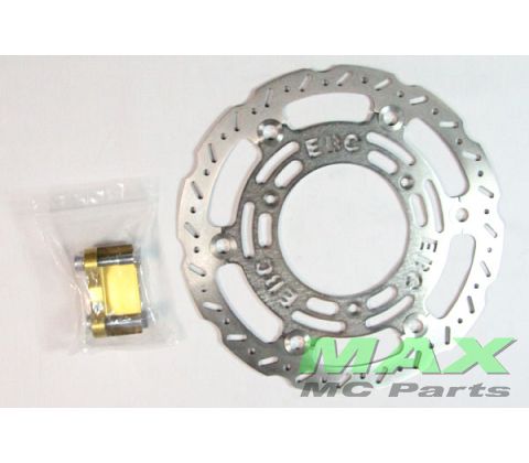 MX Oversize rotor with bracket 250mm dia