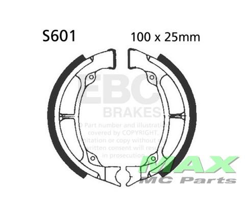 EBC Brake shoe set S601 SUZUKI FZ50 SUZY