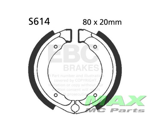 EBC Brake shoe set S614 LTZ50 KFX50