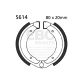 EBC Brake shoe set S614 LTZ50 KFX50