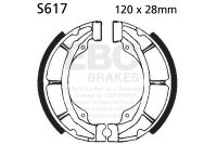 EBC Brake shoe set S617