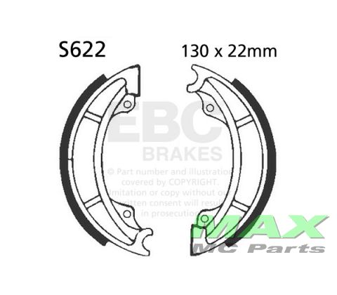 EBC Brake shoe set S622
