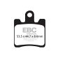 EBC Disc pad set FRONT FA283 AN250 AN400