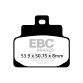 EBC Scooter Disc pad set SFA301