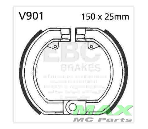 EBC brake shoe set V901