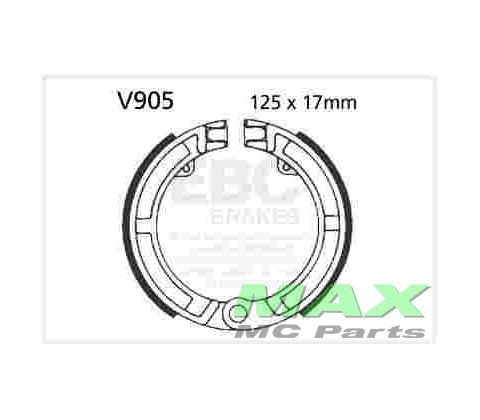 EBC brake shoe set V905