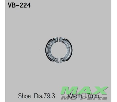 VESRAH Bremsebakker VB224 *USE: Y501*