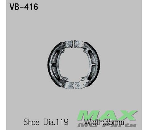 VESRAH Bremsebakker VB416