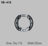 VESRAH Bremsebakker VB416