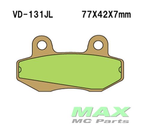 VESRAH Bremseklodser VD-131JL
