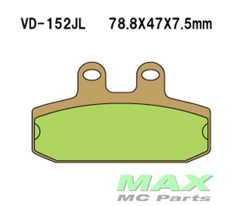 VESRAH Bremseklodser VD152SJL
